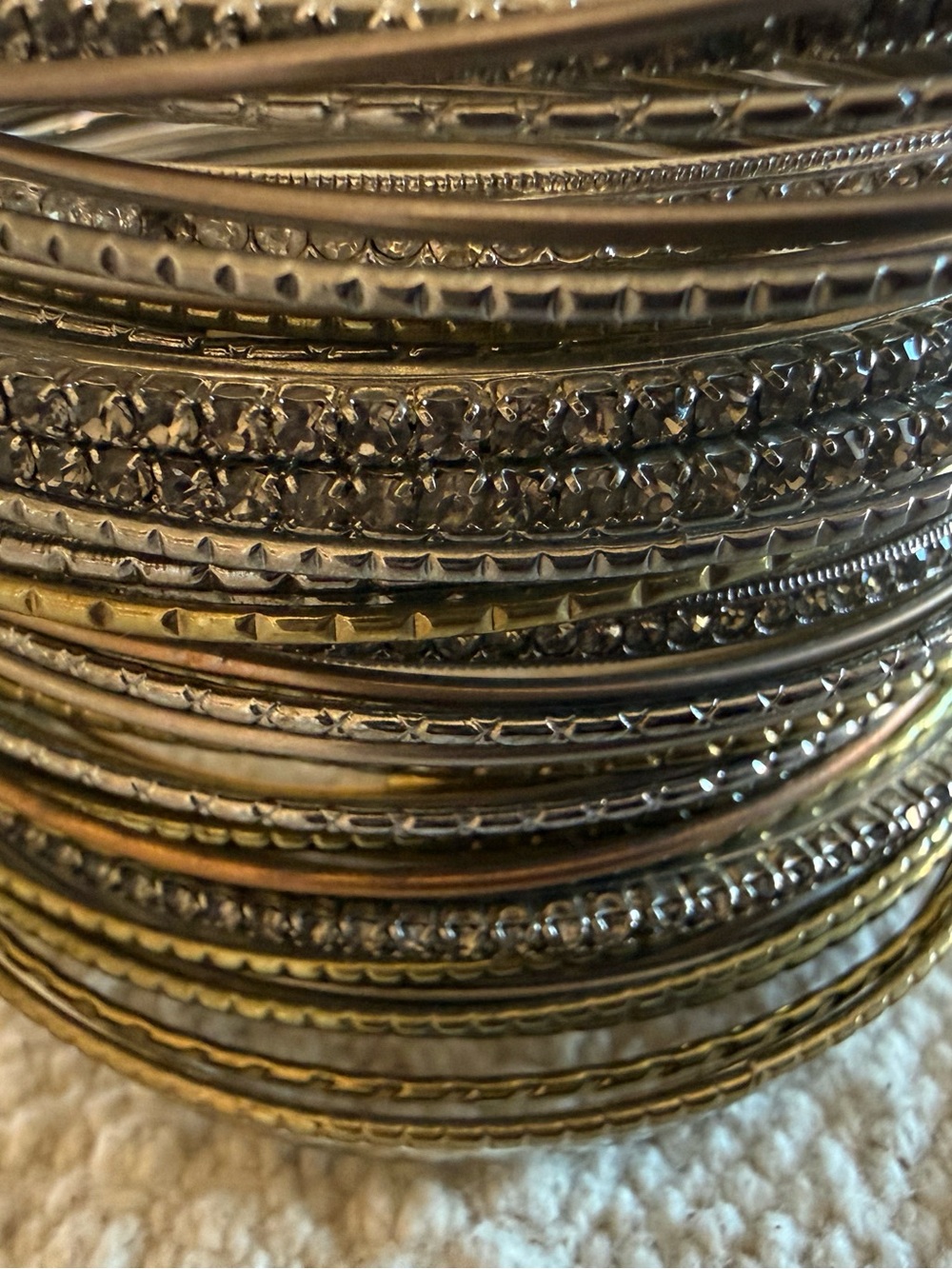 ✨ India Mixed-Metal Bangle Collection ✨ - Picture 6 of 11